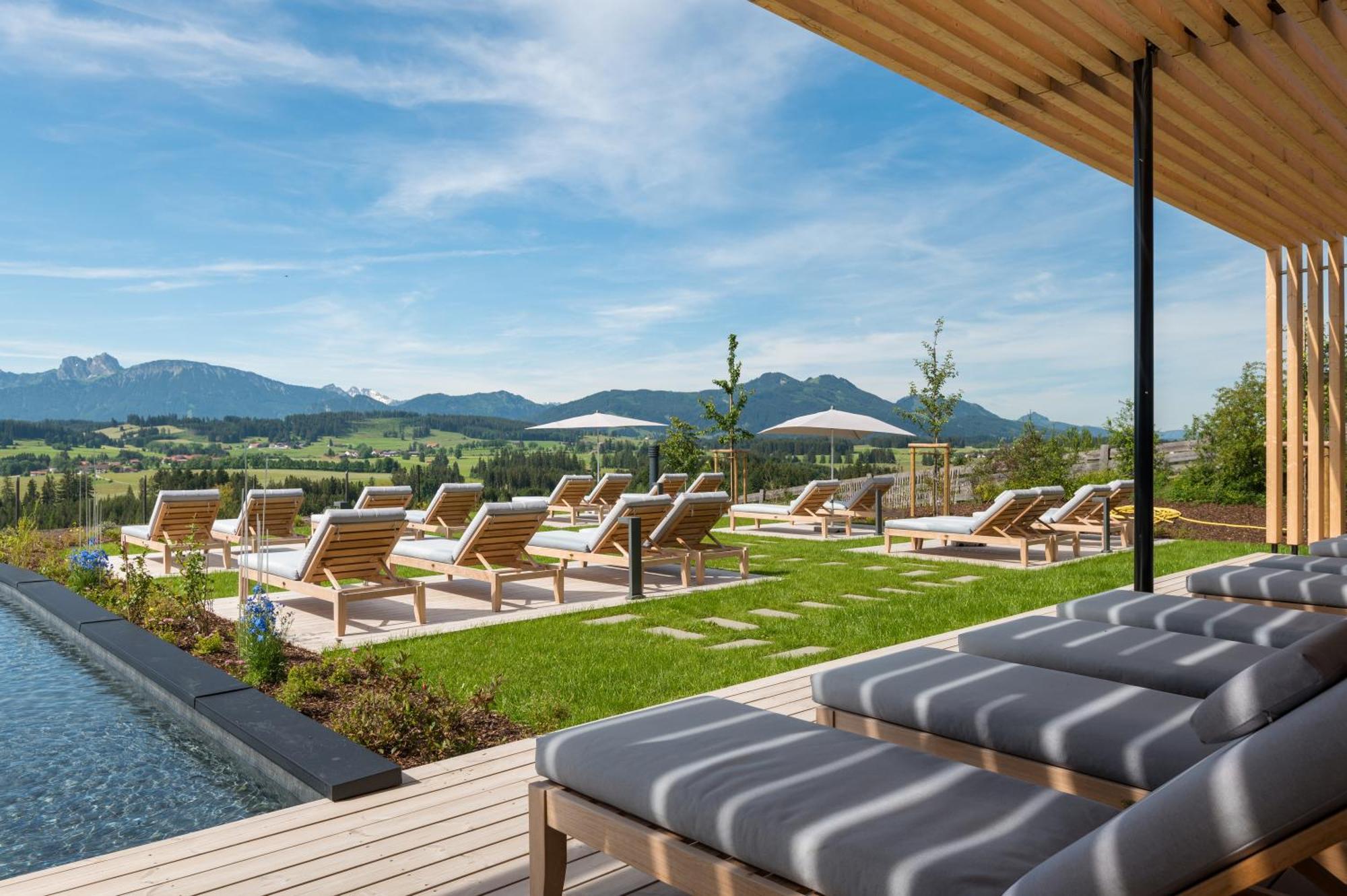 Panorama Allgaeu Spa Resort Seeg Zewnętrze zdjęcie